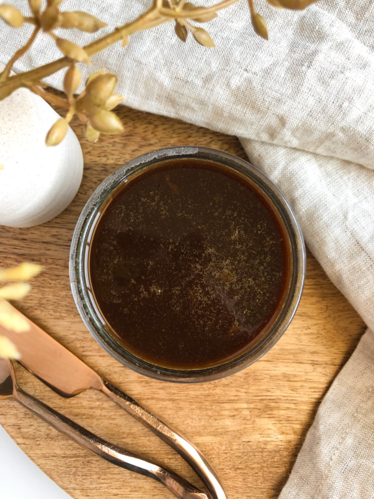 Dairy-Free Maple Caramel Sauce
