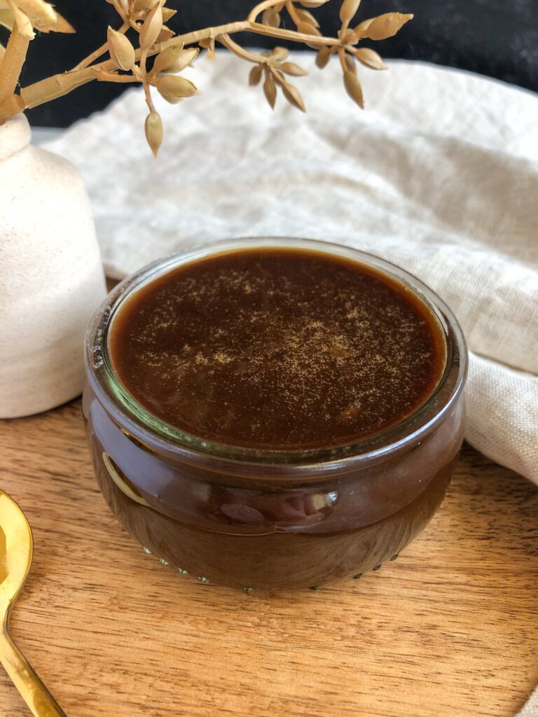 Dairy-Free Maple Caramel Sauce