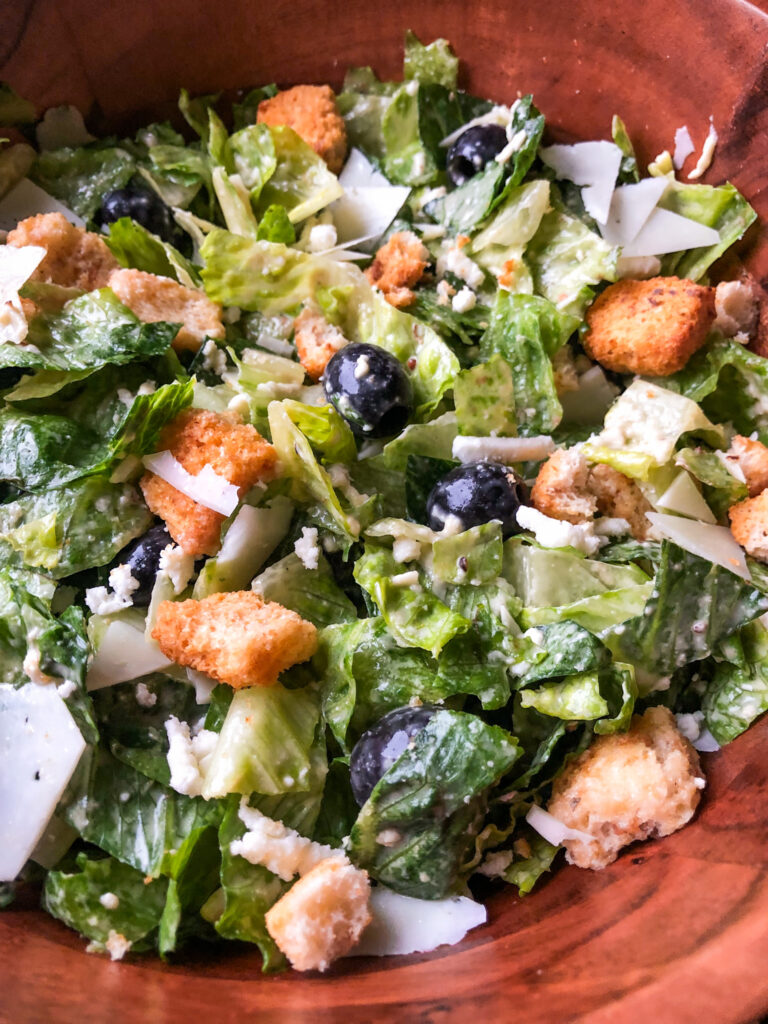 This Caesar Salad recipe can be as simple or as complicated as you want. The options are limited for creating the flavor exactly how you want it!