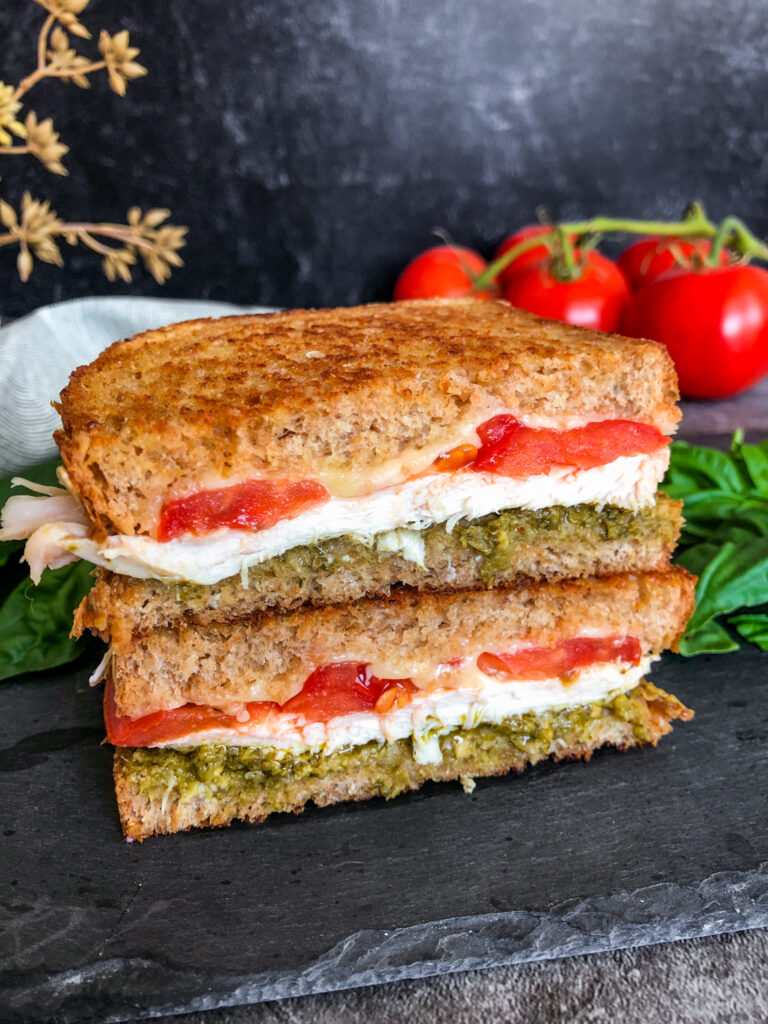 photo of Simple Pesto Chicken Sandwich