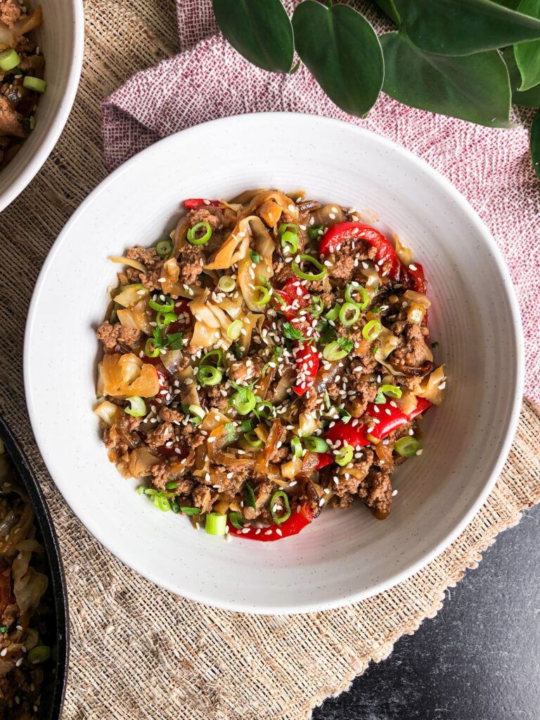 Ginger Sesame Chicken Stir Fry
