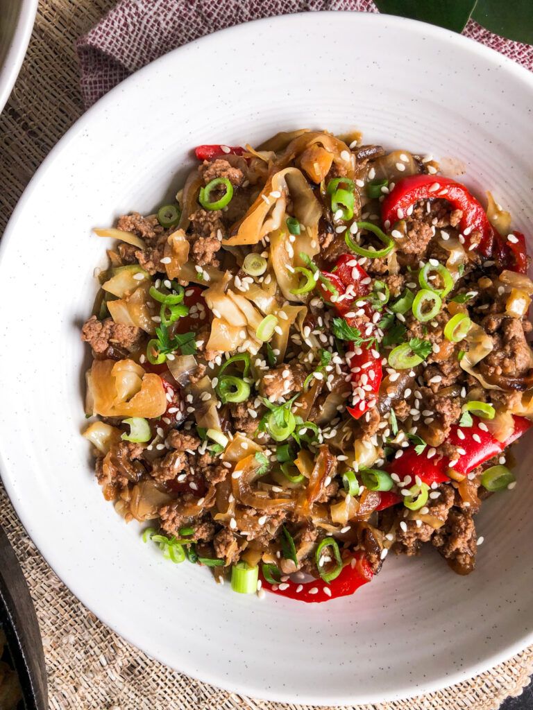 Ginger Sesame Chicken Stir Fry