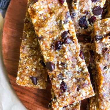 Healthy Trail Mix Bars