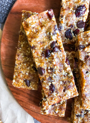 Healthy Trail Mix Bars