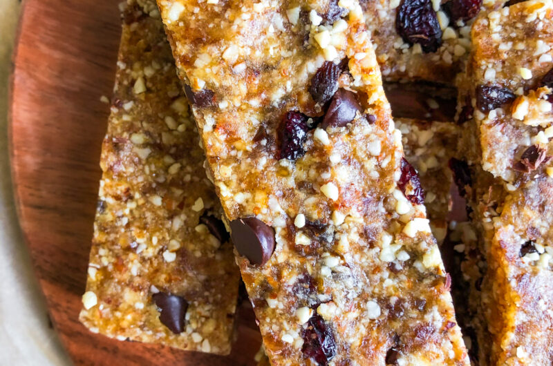 Healthy Trail Mix Bars