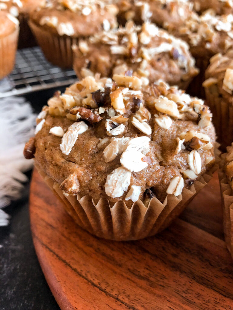 Whole Wheat Banana Muffins