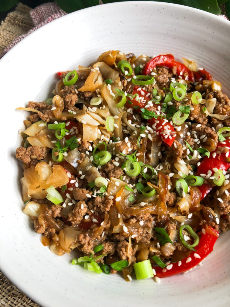 Ginger Sesame Chicken Stir Fry