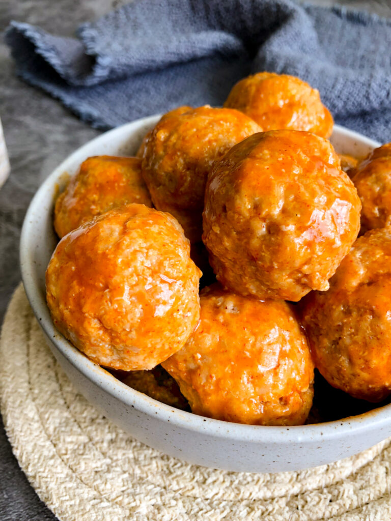 Turkey Buffalo Meatballs