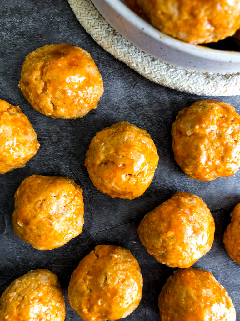 Turkey Buffalo Meatballs