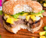 Mango Jalapeno BBQ Burgers