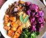 Sage and Sweet Potato Nourish Bowl with Balsamic Glaze