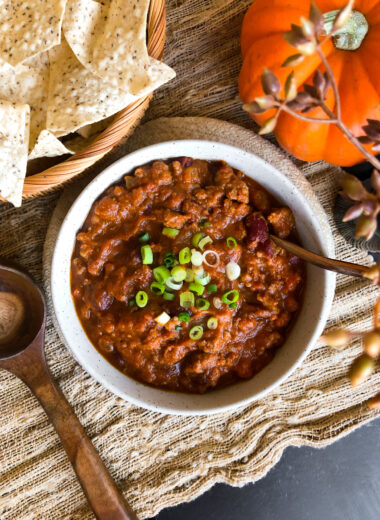 Easy Pumpkin Chili