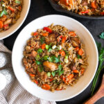 Moroccan Coconut Chicken Stir Fry (one pan!)