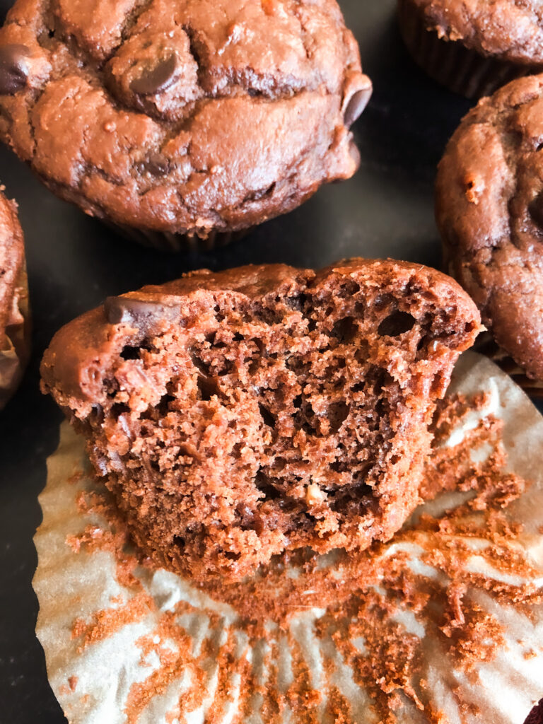 Gluten-Free Chocolate Peanut Butter Muffins