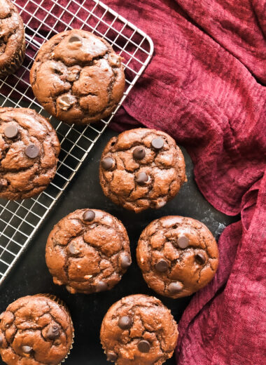 Gluten-Free Chocolate Peanut Butter Muffins