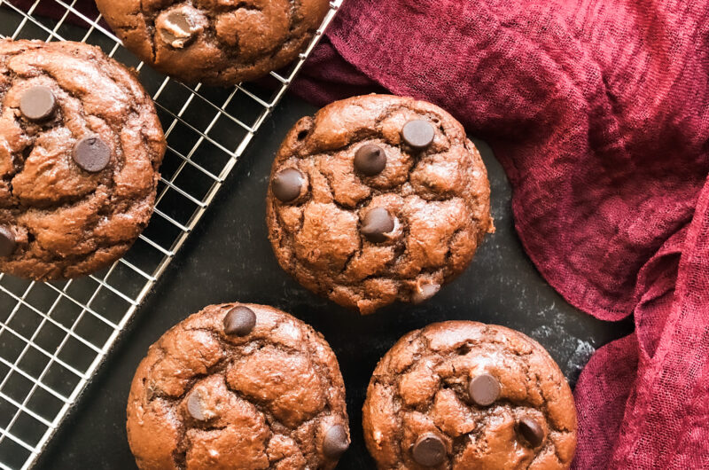 Gluten-Free Chocolate Peanut Butter Muffins