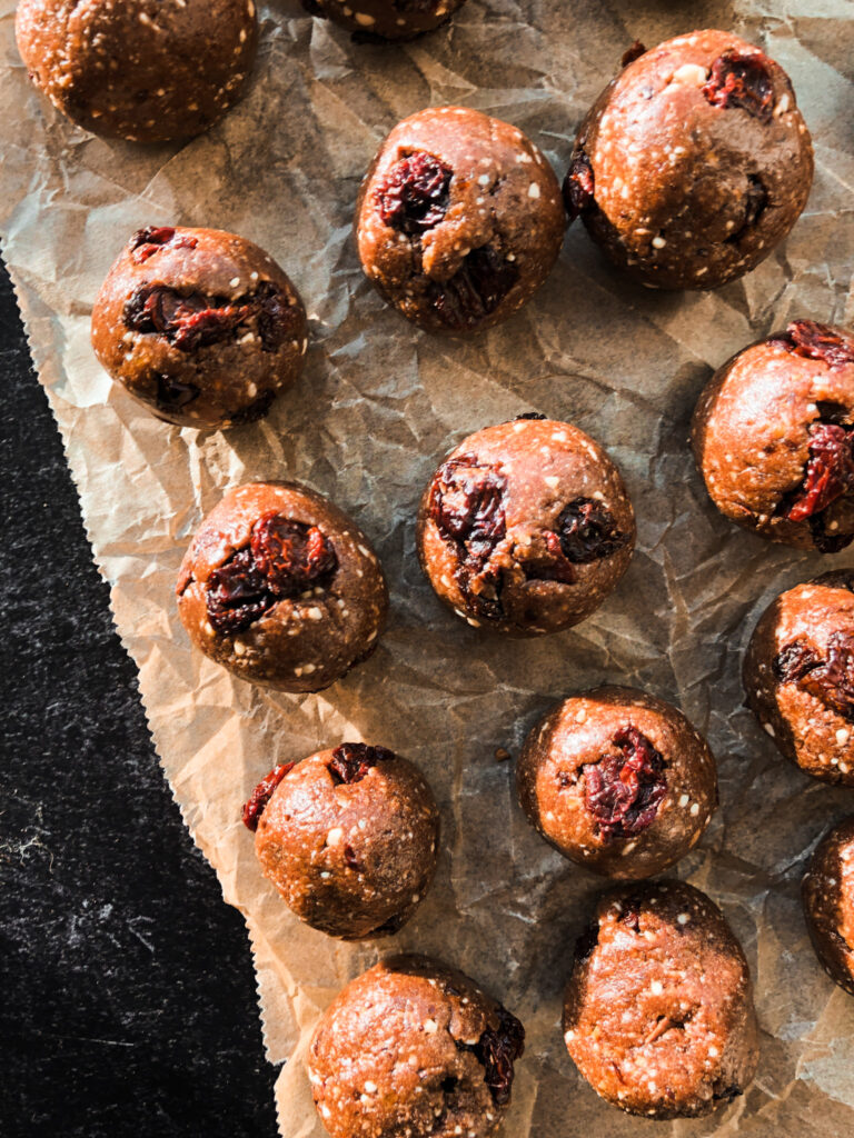 Chocolate Cherry Nourish Balls
