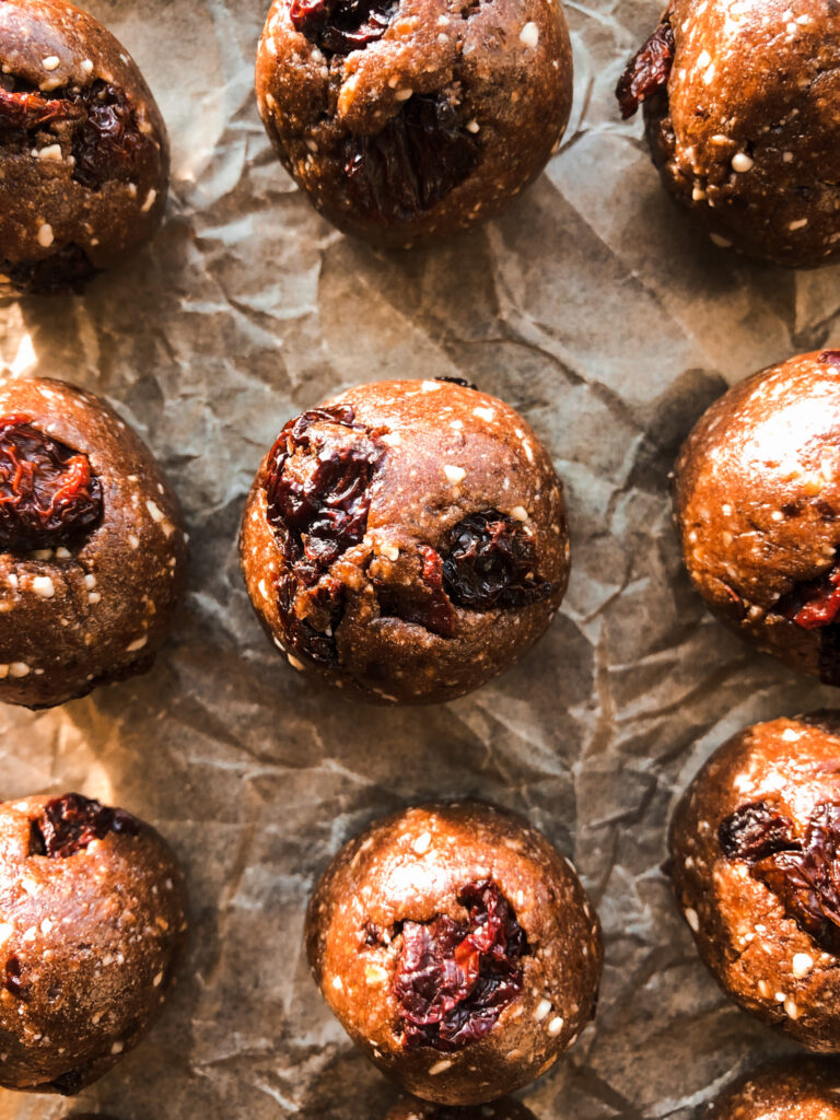 Chocolate Cherry Nourish Balls