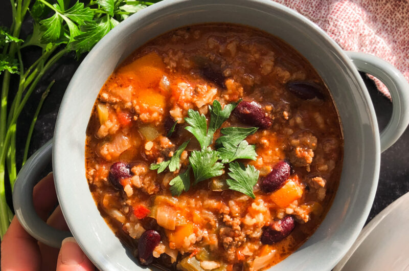 Easy Stuffed Pepper Chili