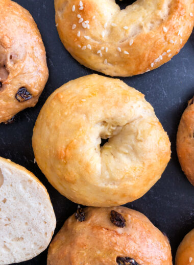 Greek Yogurt Bagels