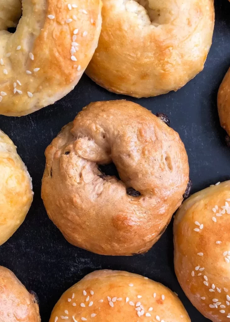 Cinnamon Raisin Bagels