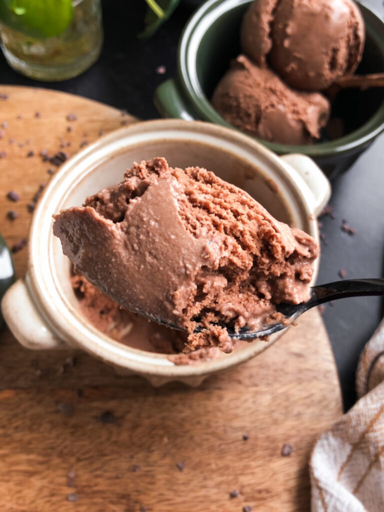 Healthy Chocolate Ice Cream