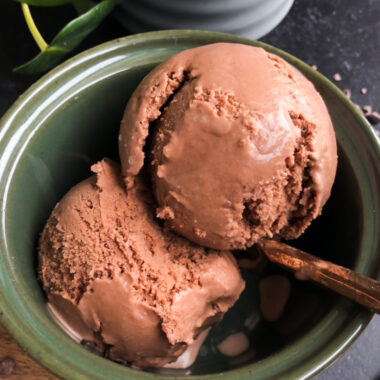 Healthy Chocolate Ice Cream