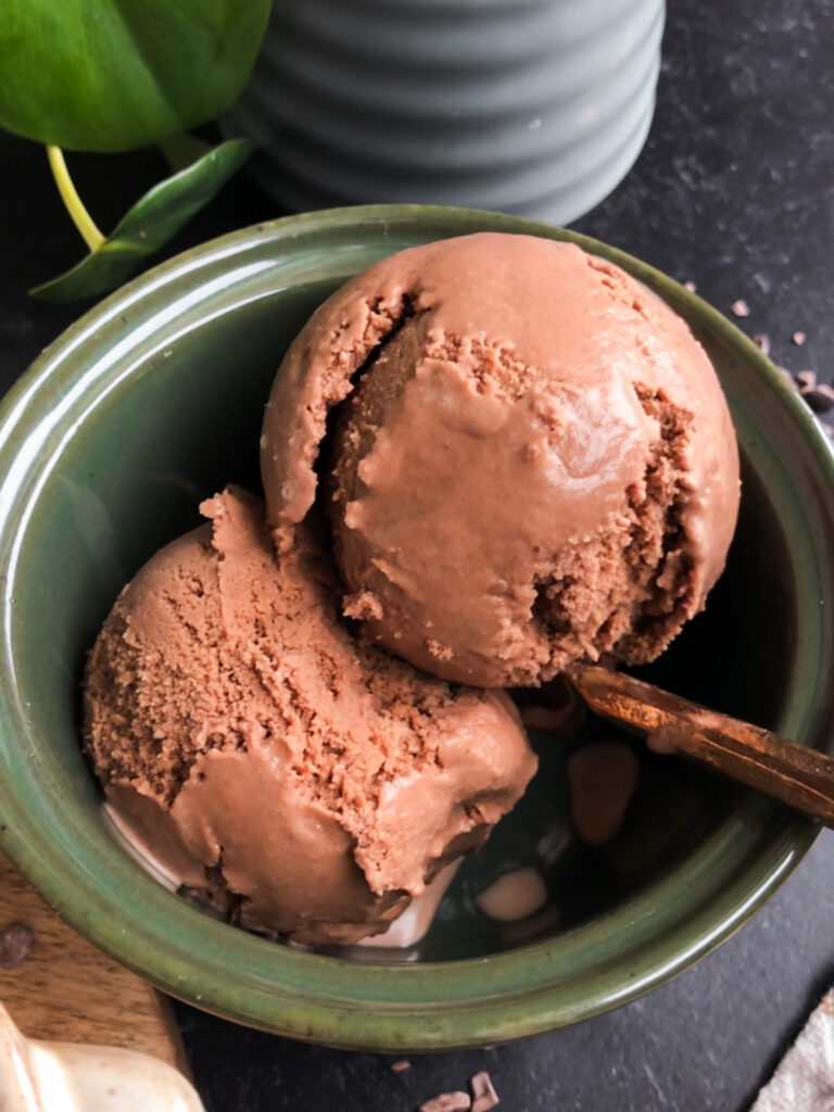 Healthy Chocolate Ice Cream