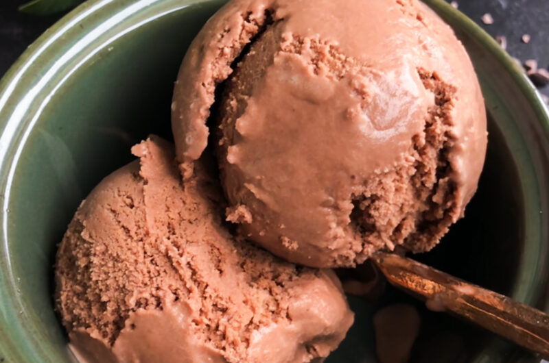 Healthy Chocolate Ice Cream