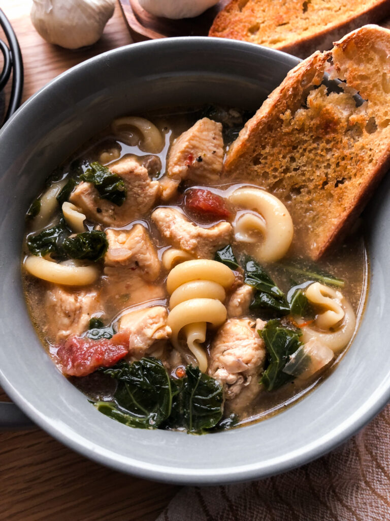 Tuscan Chicken Soup (dairy-free)