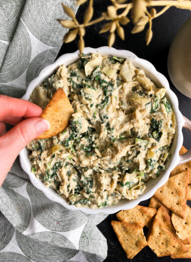 Spinach Artichoke Hummus