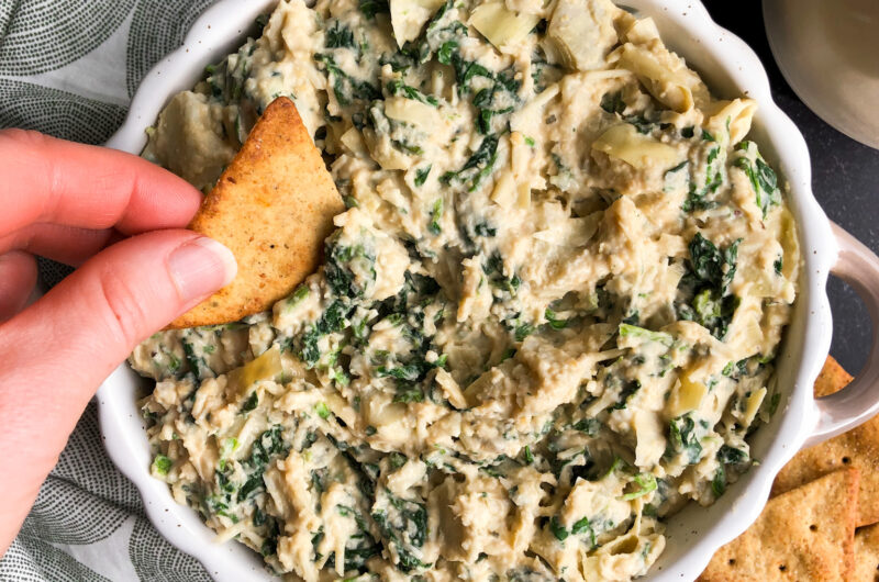 Spinach Artichoke Hummus
