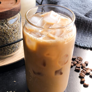 Iced Lavender Latte