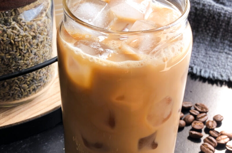 Iced Lavender Latte