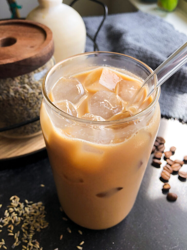 Iced Lavender Latte