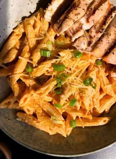 Creamy Buffalo Chicken Pasta