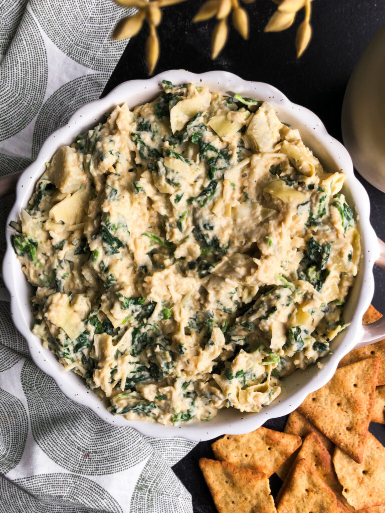 Spinach Artichoke Hummus