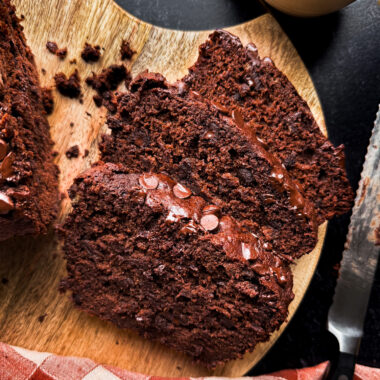 Double Chocolate Sourdough Banana Bread