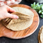Homemade Heritage Wheat Flour Tortillas