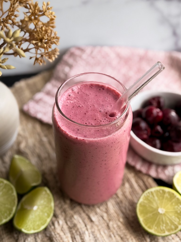 Cherry Lime Smoothie