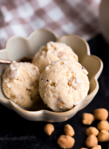 Healthy Chocolate Chip Cookie Dough Ice Cream