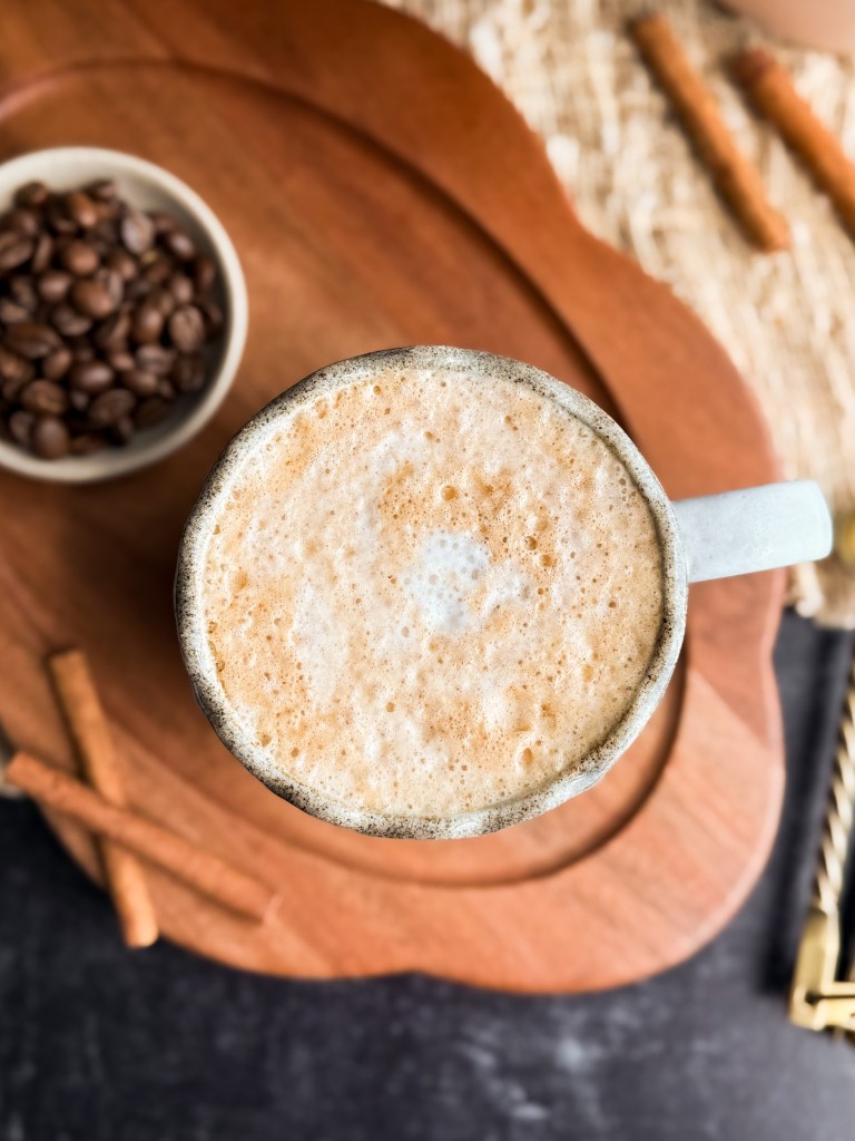 Maple Cinnamon Latte (Naturally Sweetened + Cozy)