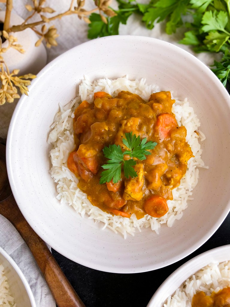 Pumpkin Curry Chicken Bowls