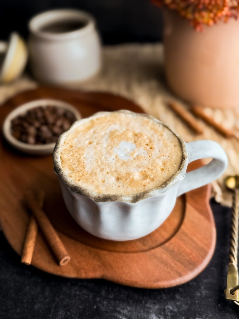 Maple Cinnamon Latte (Naturally Sweetened + Cozy)