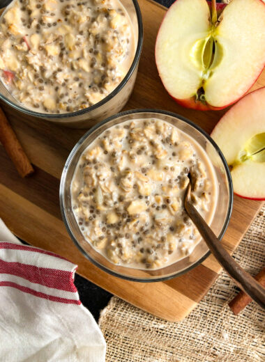 Cinnamon Apple Overnight Oats