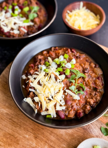 Easy Bison Chili