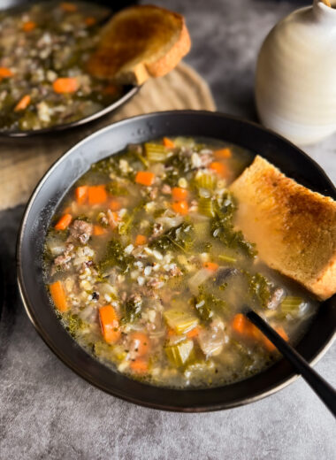 Ancestral Beef and Wild Rice Soup