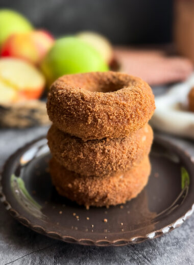 Healthy Apple Cider Donuts Made with Real Cider