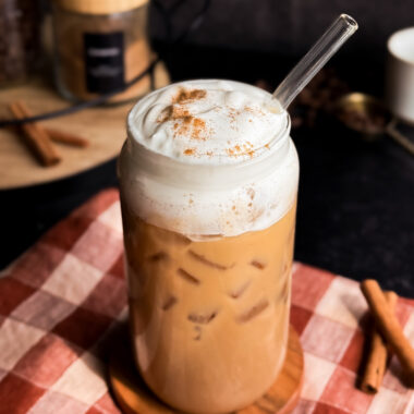 Iced Maple Cinnamon Latte
