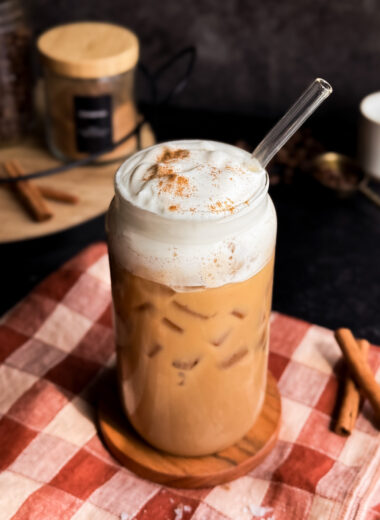 Iced Maple Cinnamon Latte